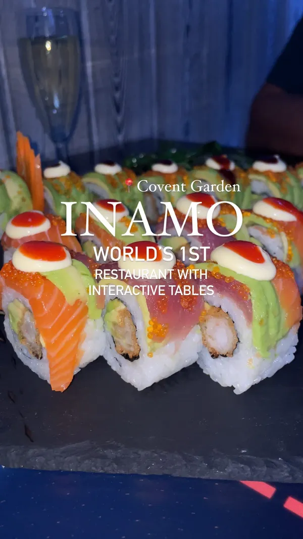 {PR/Invite} - 👾 INAMO! - London’s Asian fusion and unique touch-sensitive dining experience. 🍣 

We headed down to Inamo in Covent Garden to experience their brand new fully touch-sensitive dining tables with 20+ games. Inamo have recently launched a brand new menu and we’re so excited to be sharing our evening with you! Inamo have introduced a radically reshaped menu of Asian fusion and sushi dishes! 

The experience at Inamo is nothing like other spots in London. Each table is touch screen and interactive, order food and play a number of fantastic arcade games such as; 4-player air hockey, pool, space invaders, archery and puzzles! An extremely entertaining experience allowing you to have fun together or divide the table into 4 to do your own thing. We got so competitive playing pool at the end! 🫣

Here’s what we had:

Asian Tapas:
✨Soft Shell Crab Tempura (Best crispy option)
✨Okra fries (Slightly spicy but delicious)
✨Shishito Peppers (A MUST!)
✨Miso Aubergine (Hot selection - it was so so so delicious!)

✨The Sashimi Platter (Highly recommend) - tuna, Scottish farmed salmon, English mackerel, yellowtail, and red lumpfish caviar. It was our favourite platter!! Affordable and great to share. 
✨East Meets West Roll 
✨Buddha Roll
✨Dragon Roll - This just melted in our mouth 🤤

Amazing experience! You should skip several meals before visiting Inamo as everything we tried was so tasty, you cannot restraint yourself from having all of the dishes. The staff were helpful and knowledgeable about the menu offering great recommendations. The atmosphere is slightly dim and pleasant offering Tokyo or Bangkok vibes. 

Thank you to the team @inamorestaurant Especially Rim & Hussain, and to @nibbleapp for setting this up for us! ✨

#food #foodie #influencer #invite #trending #influencerblog #foodreview #foodspot #londonfoodspot #londontopspots #londonhiddenspots #popular #londoncity #foodporn #foodtiktok #blog #influencermarketing #influencerlife #bloggers #like #follow #toprestaurants #london🇬🇧 #foodblogfeed #inamo #inamosoho #inamocoventgarden #interactivefood #coventgarden