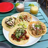'Delicious tacos and margaritas enjoyed alfresco at Batida's Taco Tuesday on Whiteladies Road in Bristol.'