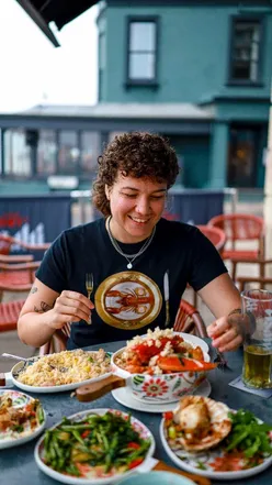 Delicious seafood dishes at Aberdeen Seafood, a Cantonese restaurant in Brighton inspired by Hong Kong's culinary heritage.