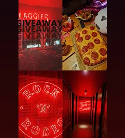 Giveaway post for a meal for 2 at Maggie’s Rock n Rodeo, Glasgow with entry instructions and prize details.