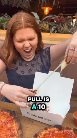 Delicious pizza and cheesy sides from Frank's Pizza at Wunderbar in Glasgow's city center, perfect for a pre-show meal.