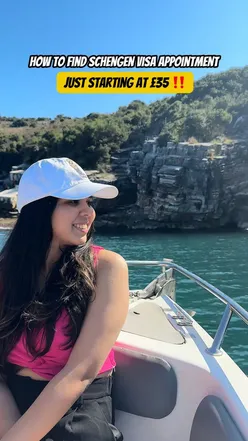 Frustrated traveler searching for a Schengen Visa appointment with easy solutions and support from @visard_bot.