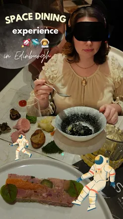 Six by Nico's SPACE experience in Edinburgh presents a sensory dining journey with innovative dishes and theatrical flair.