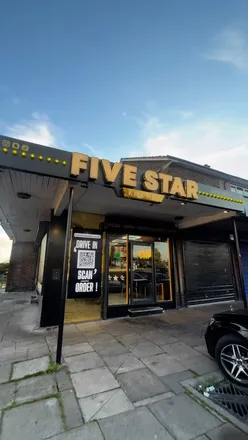 New menu items at Five Star Kitchen in Bradford, featuring toasties and parmos available for delivery on Uber Eats.