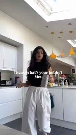 Enjoying a Caramel Oat Latte with Nespresso and Skinny Food Co, embracing morning coffee vibes.