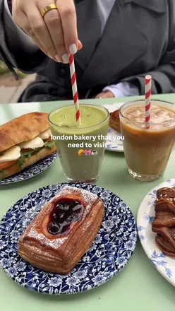 Charming French bakery in Holloway, London, perfect for coffee, croissants, and catching up with friends.