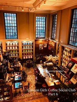 Coffee lovers exploring top London cafés: Maison Assouline, Threadneedles Hotel, One Aldwych, and Montcalm Mayfair.