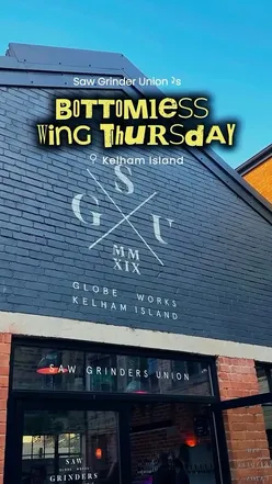 Bottomless wings at Saw Grinders Union in Sheffield, featuring 5 delicious flavors for Thursday night feasts.