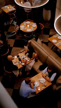 Guests savor autumn dishes at Claro Restaurant, blending Mediterranean and Middle Eastern flavors in St James's.