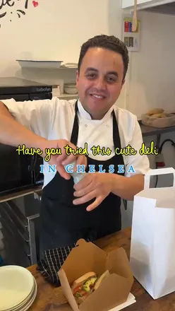 French baguettes and fresh coffee at The Baguette Deli, a cozy café in Chelsea offering delicious homemade meals.