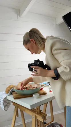 Self-employed individual sharing a travel day mini vlog experience, enjoying moments of adventure.