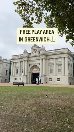 Kids enjoying the free Ahoy! Play Area at the National Maritime Museum in Greenwich.
