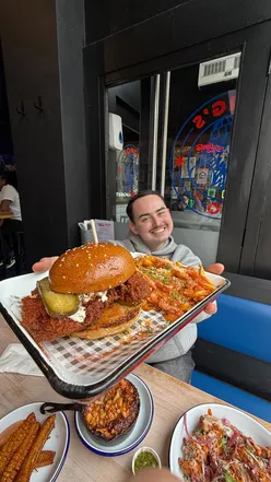 New menu items at Kongs NQ in Manchester, featuring chicken tenders, mac and cheese, and more delicious dishes!