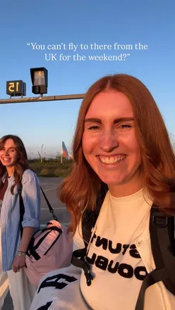 Travelers contemplating destinations for city breaks in Europe, with a focus on weekend adventures and exploration.