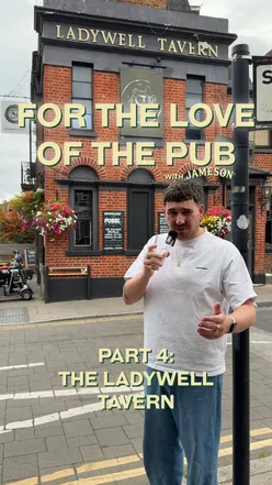 Gathering at The Ladywell Tavern in Ladywell, enjoying drinks and good company. #ad #jameson