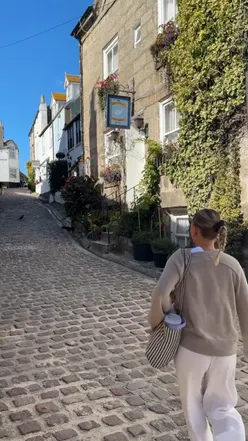 Enjoying coffee, pastries, and sea swims in picturesque towns by the coast.