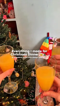 Everything I made for Christmas Dinner 2025 🎅🎄🍴

We hosted for the first time this year, in our new home in our new, yet rather small, kitchen for 13 people, and it was a success! 😮‍💨

I really enjoy the kitchen gets more chaotic as this reel goes on and my mum and I worked non stop to get everything in and out the oven at the right time 😂

I cooked enough to feed the 500 and we have finally finished the leftovers today in some bubble & squeak. I’m glad that I’ve got a whole year to plan the next Christmas dinner!

Hope everyone had a very delicious Christmas and an even more delicious New Year! 🥰