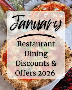 ✨JANUARY RESTAURANT DINING DISCOUNTS AND OFFERS✨

There’s so many fab restaurant offers on this month, including loads of 50% off deals! Make sure to check the terms and conditions on the restaurants website before bookingin the because some are only available on certain days or at certain times. Some require you to sign up and get a code too.

#birmingham #birminghamfood #birminghamrestaurants #birminghamuk | January dining discounts | January restaurant offers | January 2026 Birmingham restaurant offers | dining offers January Birmingham