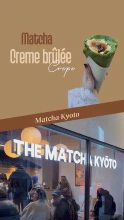 Oh my Matcha Creme Brûlée’ Crepes the only place in Manchester 💚@thematchakyoto 🥞
A crepe bigger than my face 😂Filled with matcha cream,fresh strawberries and a crunchy custard Caramelised topping. Didn’t know they had strawberries 🍓 inside until eating it halfway 😋

💷 £10.80
🐶Dog friendly 

📍Albert Square,Manchester 

#thematchatokyo #matcha #eatmcr #mcrfinest #cremebrulee