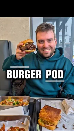 Pulled up to @burgerpoduk and went all in 😮‍🔥
The Quad Smash Burger with FOUR patties was worth every mile.
Switched it up with the spicy fried chicken sando with melted cheese unreal.
Loaded fries stacked with chicken + melted cheese (a must).
Chicken tenders coated in mango habanero for that spicy kick, with ranch on the side.
And of course… we couldn’t leave without our favourite chilli cheese bites 🧀🔥

Save this spot for your next food run 🍔
#brightonfood #brightonrestaurant #foodbrighton #brightonfoodie #burger