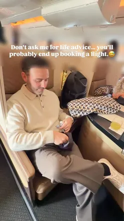 Don’t ask me for life advice unless you’re ready to pack your bags and catch a flight ✈️😂

#travel #travelling #traveler