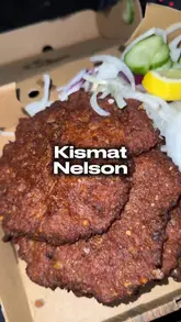 A video review of Kismat in Nelson, featuring the preparation and consumption of their Peshawari chapli kebabs. The creator visits the shop, shows the cooking process, and gives a positive review of the food.