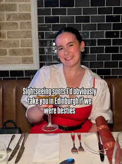 Hi bestie! If we had a day to spend in Edinburgh, this is where I’d take you (obvs)