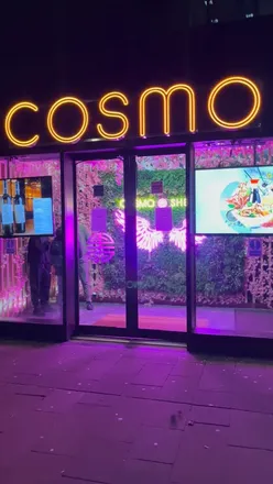 All-you-can-eat global buffet at COSMO Sheffield, featuring diverse cuisines and fresh dishes in a vibrant atmosphere.