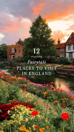 Fairytale destinations in England including Castle Combe, Bath, and St Dunstan, perfect for a magical getaway.