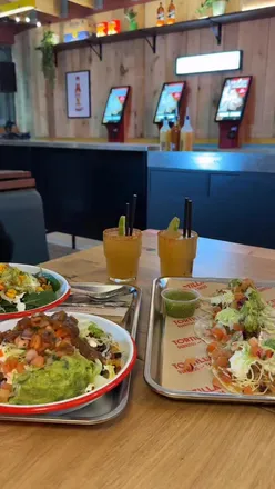 Launch night at Tortilla's new Leeds location, featuring tacos, burritos, and spicy margarita slushies.