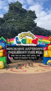 A promotional montage showcasing various Merlin attractions and hotel rooms to advertise a deal where booking a short break includes an annual pass.