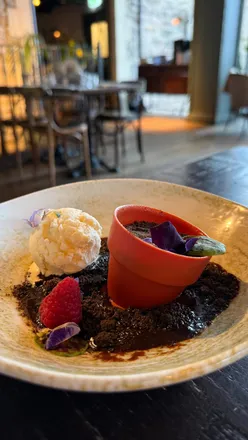 Delicious bottomless Yorkshire puddings with gravy and a Sunday roast at The Botanist in Edinburgh.