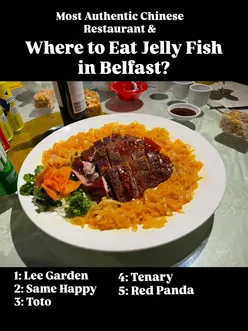 Exploring authentic Chinese cuisine in Belfast at top spots like Lee Garden and Red Panda.