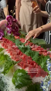 A preview of a new Japanese restaurant in Mayfair called Mana, currently under construction, showcasing the food, drinks, and entertainment.