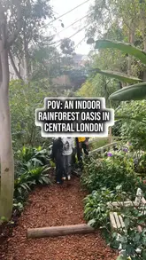 A family-oriented vlog showcasing a visit to the Barbican Conservatory and Children's Library in London. The video features shots of the lush indoor greenery, the koi pond, and the children's library area, providing a helpful guide for parents looking for free activities.
