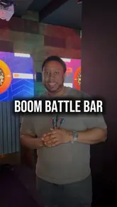 A short, fast-paced video showcasing a visit to Boom Battle Bar in Manchester. The creator highlights the interactive games available, including digital darts and beer pong, while also featuring cocktails and bar snacks. The video captures the lively, competitive atmosphere of the venue, making it look like a fun spot for a night out with friends.