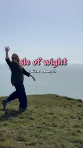 A vibrant travel vlog documenting a trip to the Isle of Wight, featuring visits to several popular hospitality venues including The Hut, The Beach Shack, and The George Hotel. The video combines scenic coastal shots, food close-ups, and personal moments to create an inviting atmosphere.