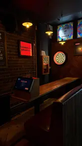A promotional video for The Rectory and 180 Club, highlighting the venue's interactive darts experience paired with burgers and drinks. The video uses a fast-paced, music-synced edit to showcase the atmosphere, the food, and the activity.
