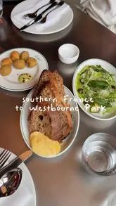 A montage of various dishes and drinks served at Canal restaurant, showcasing the menu and the interior setting. The video highlights the presentation of the food, including starters, mains, and desserts, alongside cocktails, in a relaxed, upscale dining environment.