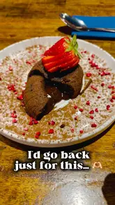 A short, engaging review of a newly opened Sicilian restaurant in Mumbles, featuring shots of the exterior, menu, wine, starters, mains, and a chocolate fondant dessert.