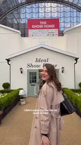 A vibrant, fast-paced vlog capturing a visit to the Ideal Home Show at Olympia London. The video highlights various sections of the event, including show homes, interior design inspiration, garden displays, live demonstrations, and food stalls, providing a comprehensive overview of the experience.