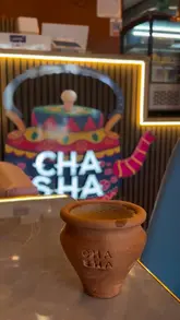 A montage video showcasing the food, drinks, and interior of Cha Sha, a new venue serving Desi-inspired breakfast, lunch, and desserts.