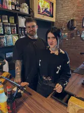 Bo Coffee Co. coffee shop in Leigh's Spinners Mill, serving coffee, local pastries, sourdough, and featuring a future yoga studio.
