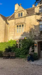 A travel-focused reel showcasing a girl's weekend in the Cotswolds, featuring stays at The Pig, coffee at The Twig, and dining at The Bull and The Stump. The video uses a montage format to highlight the scenic locations, cozy interiors, and relaxed dining experiences.
