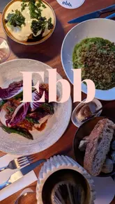 A visually stunning reel showcasing a new restaurant located on a pier, featuring sunset views, cocktails, and a variety of well-plated dishes.
