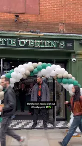 A short video tour of Katie O'Brien's, a new Irish pub in Manchester. The video highlights the two-floor layout, live music performances, the decor including a large disco ball, and the Guinness on offer.
