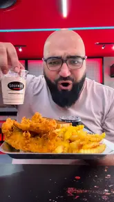 A creator visits Legends in Batley to review their smash burgers, fried chicken tenders, mozzarella sticks, and desserts. The video features a first-person perspective, showing the menu, the food close-up, and the creator's reactions to the meal.