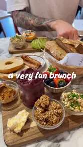 A vlog-style review of a cafe in Sheffield that uses a 'tick sheet' ordering system for a Copenhagen-inspired brunch. The creator showcases the menu, the food, and the overall experience, including a visit to a nearby park.
