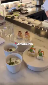 The video is a review of a birthday dinner at Angelina in London, featuring a 5-course tasting menu. The creator walks the viewer through the various dishes, including langoustine, chawanmushi, crudos, pasta, and desserts, while providing commentary on the quality and the Italian-Japanese fusion concept.