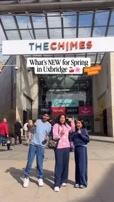 A family-oriented vlog showcasing a shopping trip to The Chimes in Uxbridge. The video highlights various retail stores including Accessorize, Boots, JD Sports, Kenji, New Look, and H&M, interspersed with a visit to the Hotel Chocolat Velvetiser Cafe for drinks and snacks.